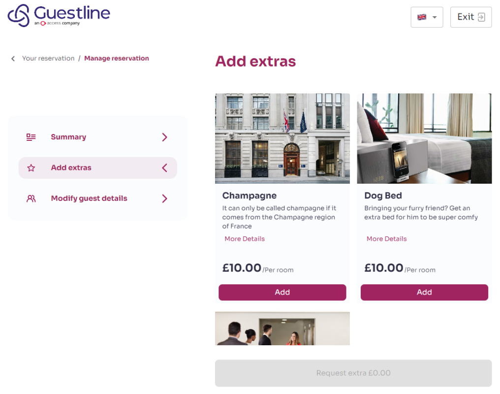 Guestline integrates ResDiary and AI to boost sales of ancillary products via guest portal